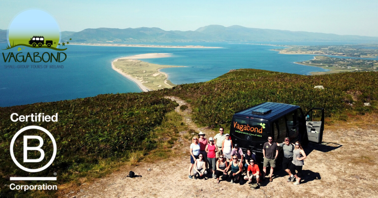 Martyr Åben fure Sustainable Travel Ireland | Vagabond Tours Becomes A B Corporation |  Sustainable Travel Ireland